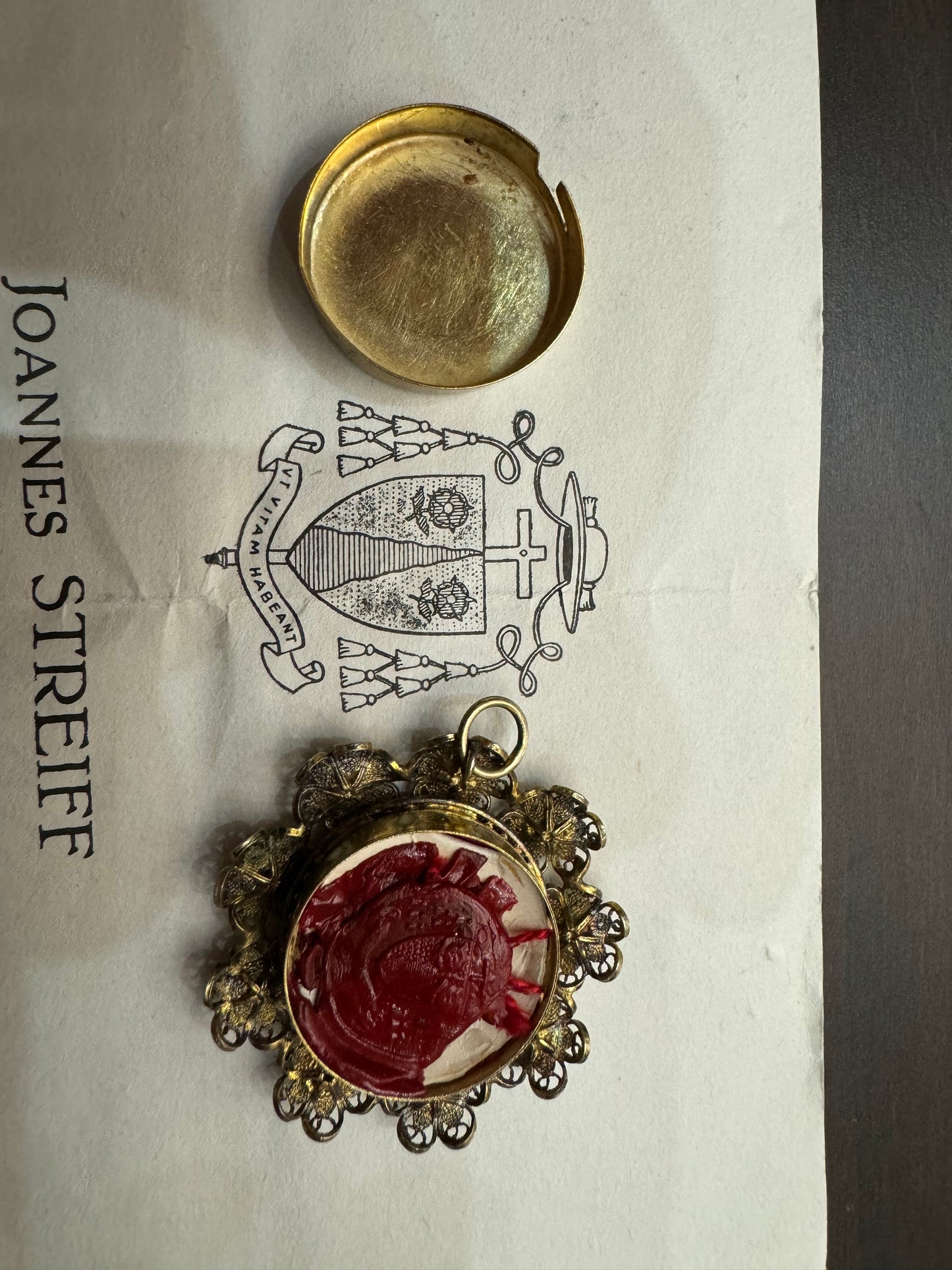 Reliquaire Sainte Bernadette Soubirous * First class Relic