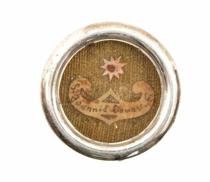 Relic of Saint John of Damascus / Relique de Saint Jean Damascène avec certificat d'authenticité