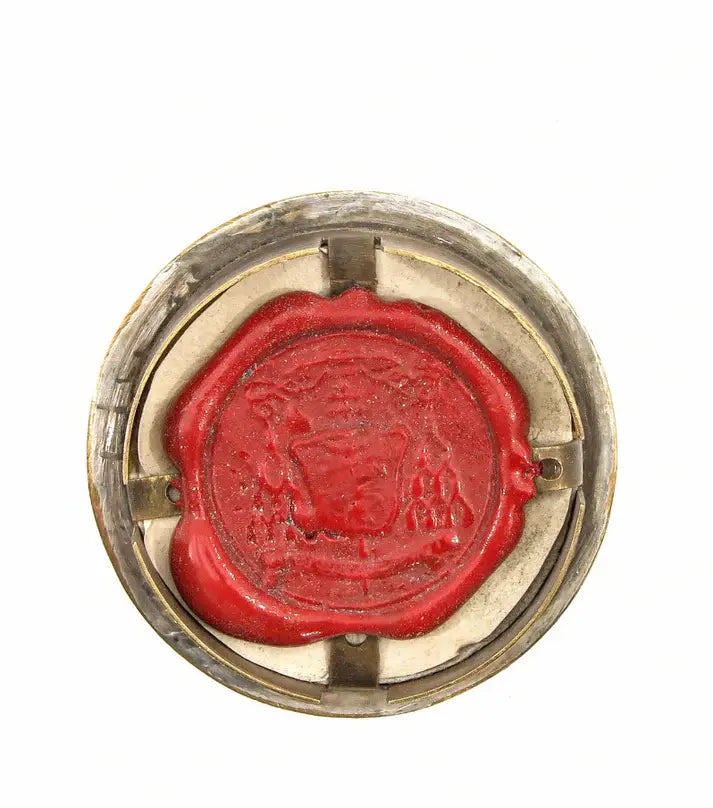 Relic of Saint Andrew the Apostle with certificate of authenticity wax original / Relique sacrée de Saint André Apôtre cire