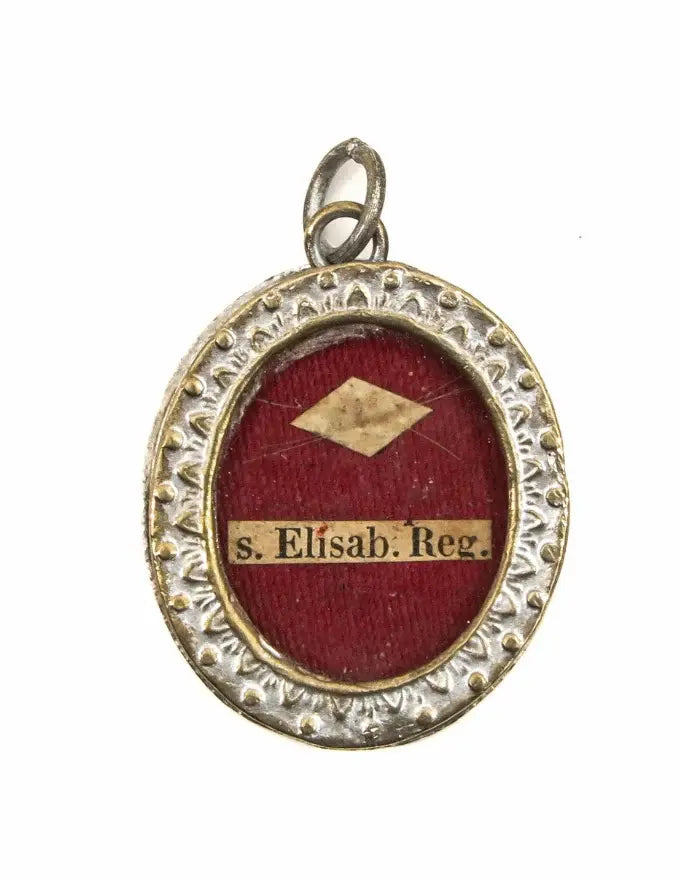 relic of ste elisabeth queen of hungary / relique de sainte elisabeth reain d'hongrie