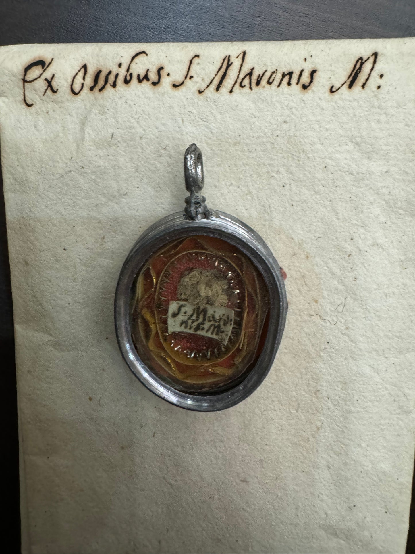 Relic of St. Maroun with authentic