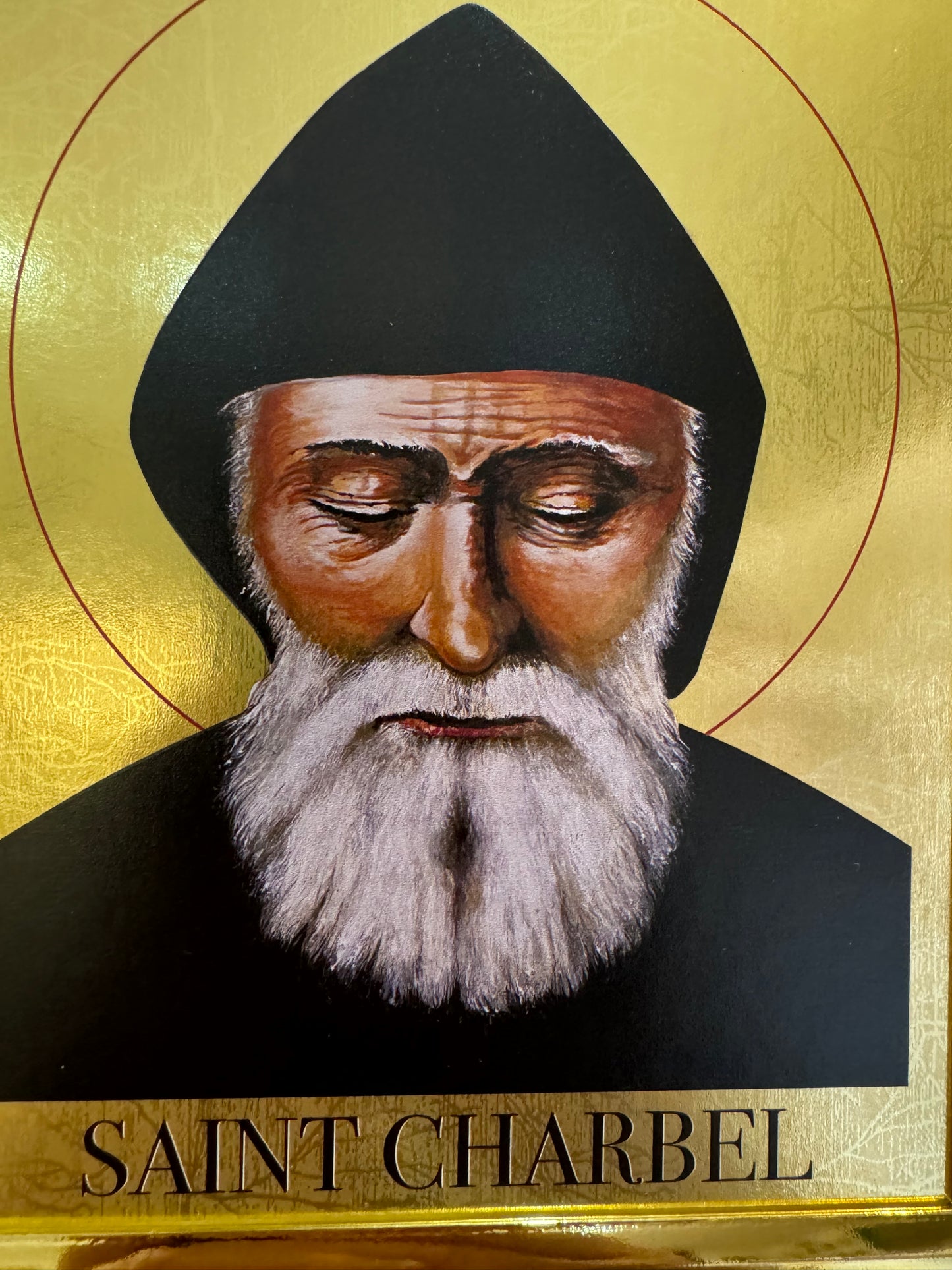 Icône St. Charbel - St Charbel icon.