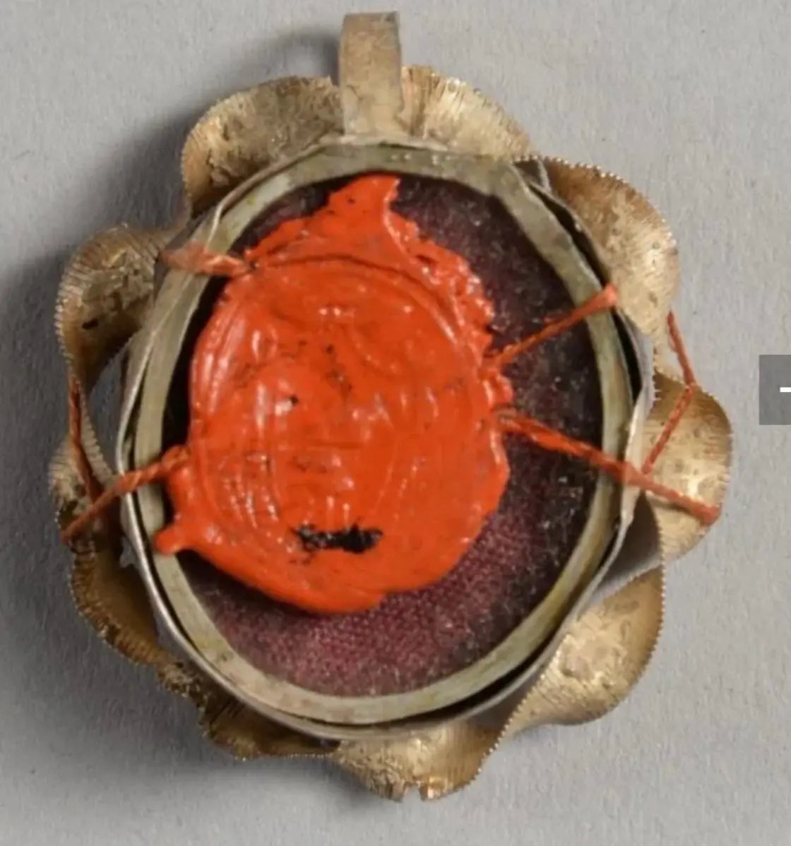 Saint Louis of Toulouse Silver Filigree Reliquary