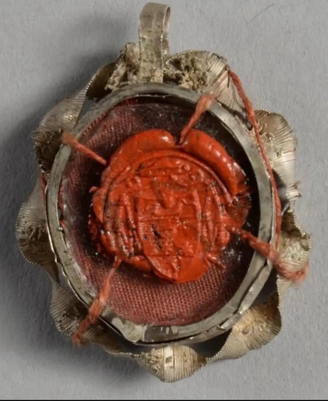 Saint Phillippe Néri Silver Filigree Reliquary