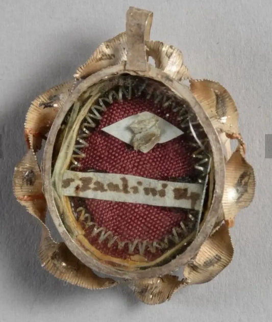 Saint Paul Apostle Silver Filigree Reliquary