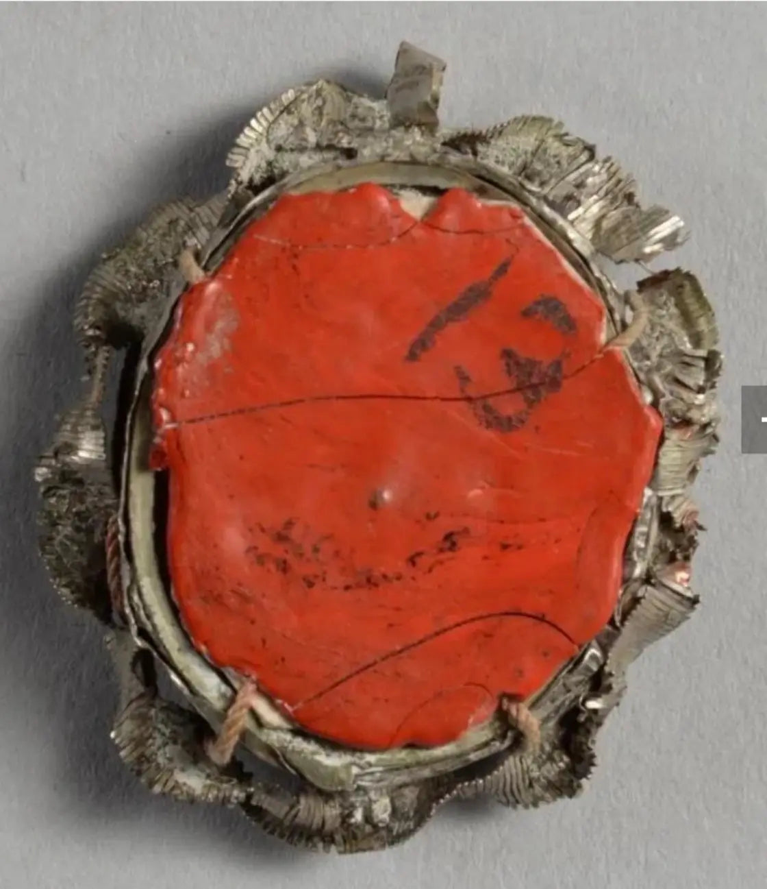 Saint Philomène Silver Filigree Reliquary