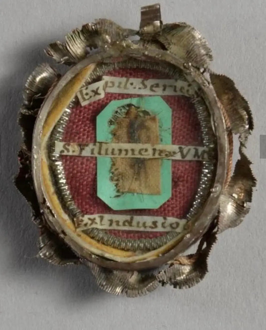 Saint Philomène Silver Filigree Reliquary