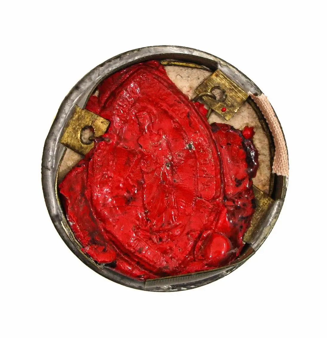 Authentic relic of Saint Matilda in antique reliquary with certificate queen of Germany
/
Relique authentique de Sainte Mathilde Reine de Germany dans un reliquaire ancien avec certificat