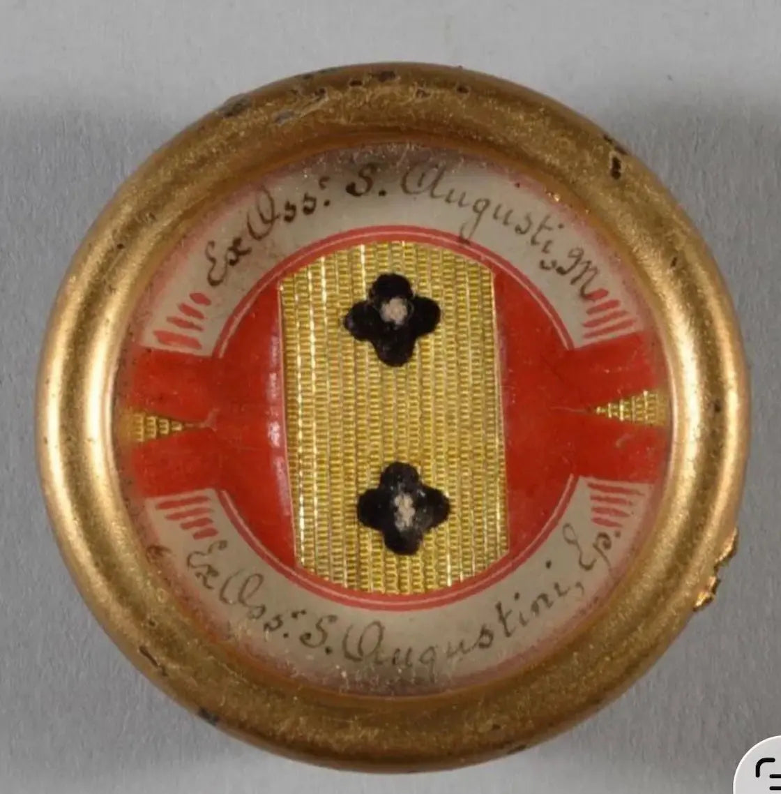 Double relic reliquary of Saint Augustine and Saint Augustus
/
Reliquaire double de saint Augustin et saint Auguste