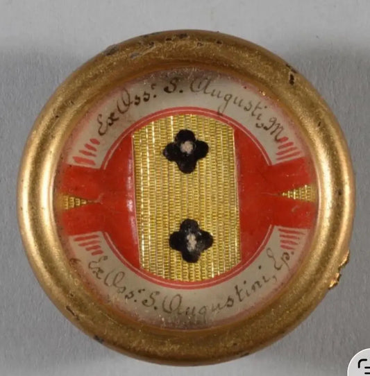 Double relic reliquary of Saint Augustine and Saint Augustus
/
Reliquaire double de saint Augustin et saint Auguste