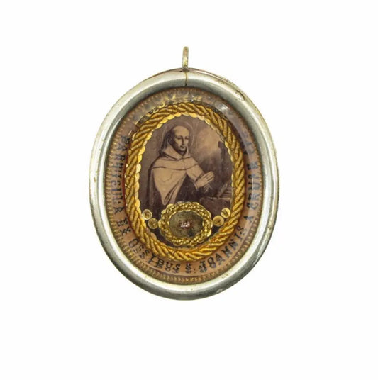 First-class relic of Saint John of the Cross / Relique de première classe de Saint Jean de la Croix
