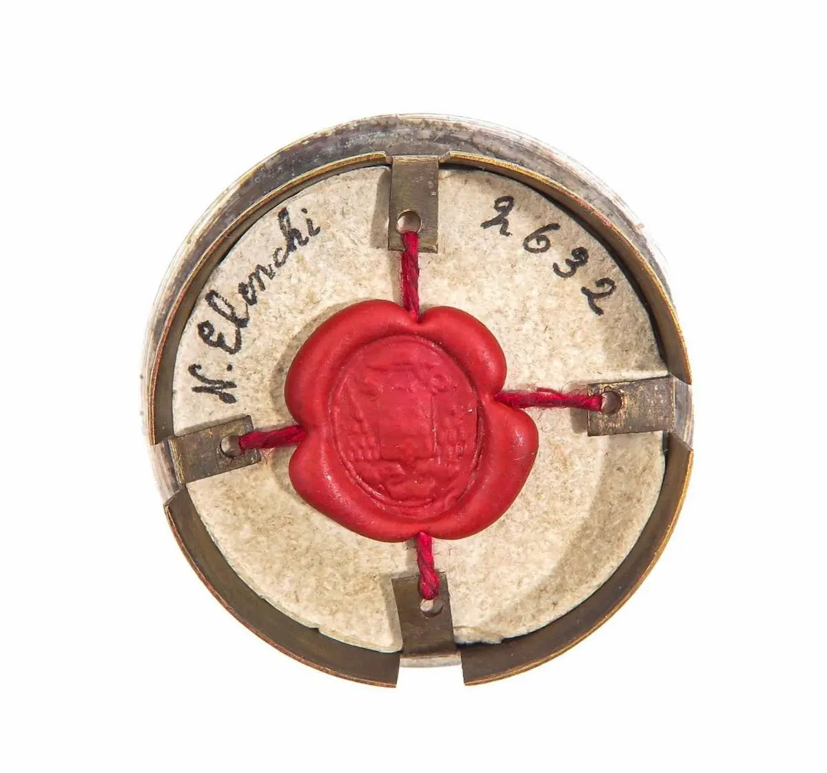 Antique reliquary with authenticated relic of Saint Alphonsus Liguori
/
Reliquaire ancien avec relique authentique de Saint Alphonse de Liguori