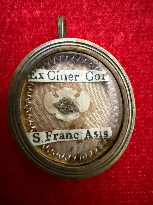 Saint Francis of Assisi Ex Cineribus Relic