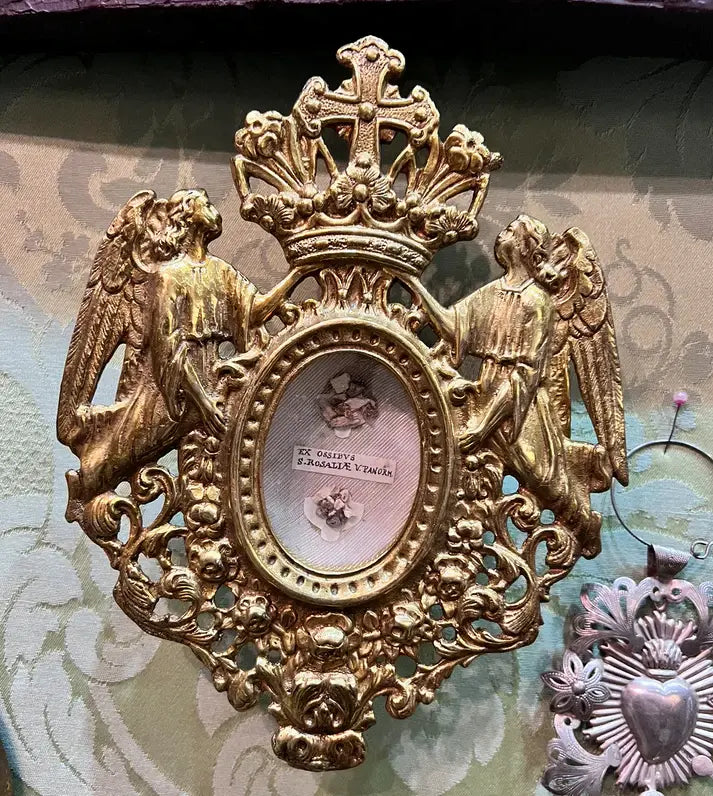 saint rosalia reliquary / relique de sainte rosalie 