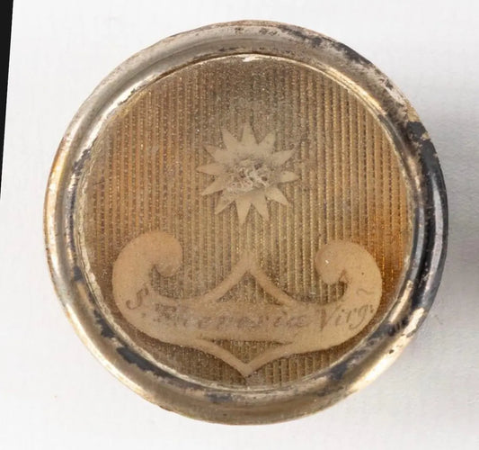 Saint Teresa of Ávila relic reliquary in silvered metal
/
Reliquaire de sainte Thérèse d’Avila en métal argenté